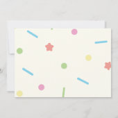 Elke leeftijd, Snoep thema foto verjaardag Kaart (Achterkant)