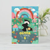 Elke leeftijd, snoep thema verjaardag kaart (Staand voorkant)