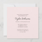 Elke leeftijd tiener verjaardag foto minimalistisc kaart (Achterkant)