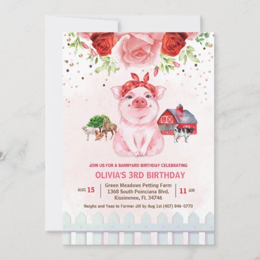 ELKE LEEFTIJD - Uitnodiging tot geboorte van Boerd (Voorkant)