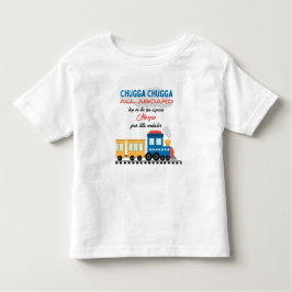 Elke leeftijd Verjaardag Kleurrijke Cartoon Train Kinder Shirts