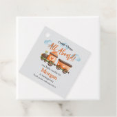 Elke Leeftijd Verjaardag Mooie Train Waterverf Par Bedankjes Labels (In situ)