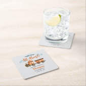 Elke Leeftijd Verjaardag Mooie Train Waterverf Par Kartonnen Onderzetters (Insitu)