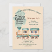 Elke leeftijd Verjaardag Treinfeest Alles aan boor Kaart (Voorkant)