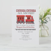 Elke Leeftijd Verjaardagsfeest Schattigee Rode Wes Kaart (Staand voorkant)