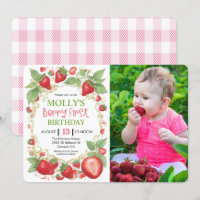 ELKE LEEFTIJD - Very Berry Strawberry Verjaardagsf