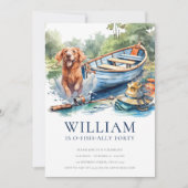 Elke leeftijd Volwassen Gevist Verjaardagsfeestje Kaart (Voorkant)