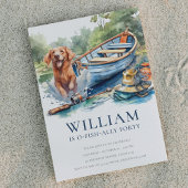 Elke leeftijd Volwassen Gevist Verjaardagsfeestje Kaart