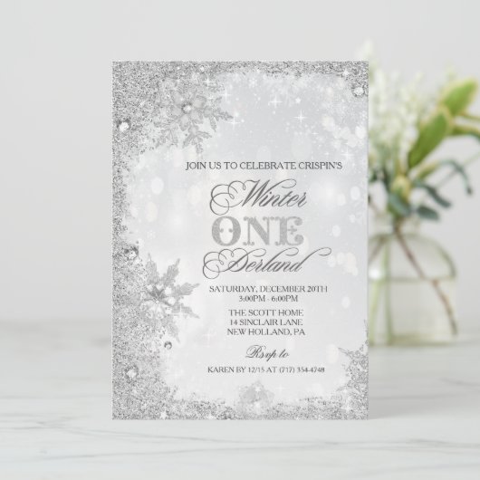 ELKE LEEFTIJD - Winterfeestdag - uitnodiging (Staand voorkant)