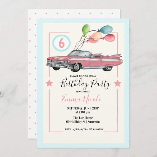 ELKE LEEFTIJD - ZWANGERSCHAP VOOR AUTO'S KAART (Voorkant / Achterkant)