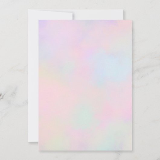 Elke leeftijd zwembad feest verjaardag kaart (Achterkant)