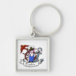 Elke LGBTQ-punk zeeman pakt briefkaart op Sleutelhanger