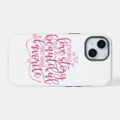 Elke liefdesgeschiedenis iPhone 15 case (Achterkant horizontaal)
