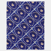 Elke lotto maar indiening - St. Augustinus Blue's Fleece Deken (Voorkant)