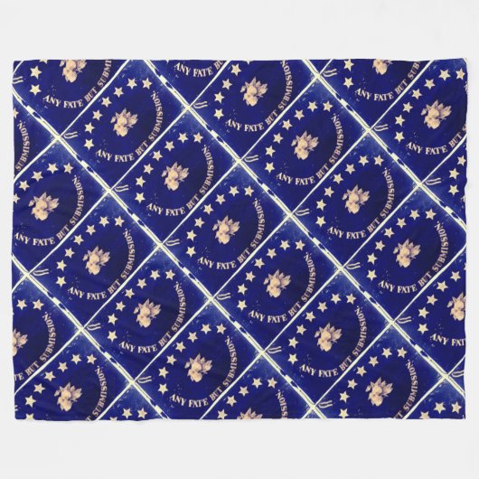 Elke lotto maar indiening - St. Augustinus Blue's Fleece Deken (Voorkant (Horizontaal))