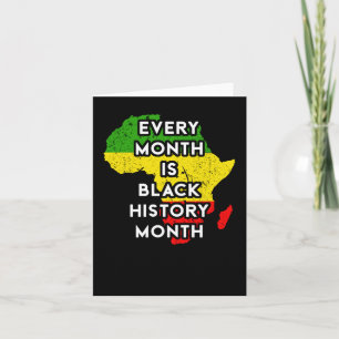 Elke maand is het Black History Month - Black Prou Kaart