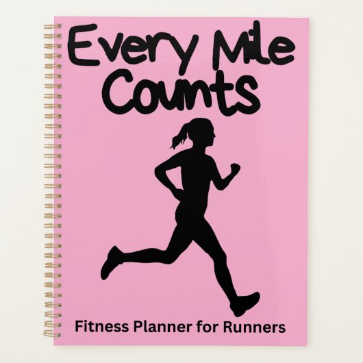 Elke Mile Telt Runner Geschenken Planner (Voorkant)