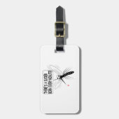 Elke minuut wordt er een Sucker geboren. Bagagelabel (Voorkant verticaal)