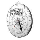 Elke minuut wordt er een Sucker geboren. Dartbord (Voorkant Rechts)