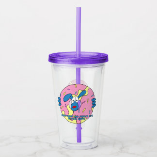 Elke mooie Donut Tbone Tumbler Cup Acryl Drinkbeker