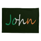 Elke naam bedekt met Ierse vlag pcnt Kussensloop (Achterkant)