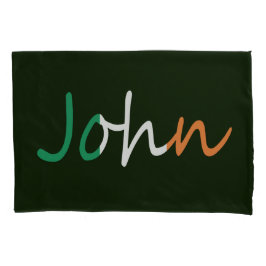 Elke naam bedekt met Ierse vlag pcnt Kussensloop