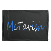 Elke naam bedekt met Schotse vlag pcnt Kussensloop (Achterkant)