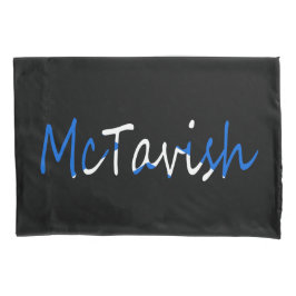 Elke naam bedekt met Schotse vlag pcnt Kussensloop