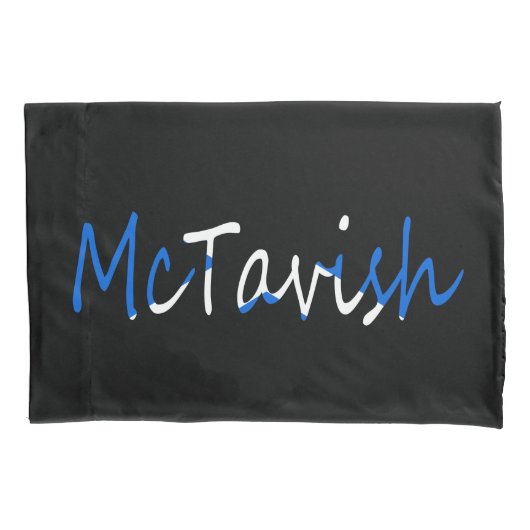 Elke naam bedekt met Schotse vlag pcnt Kussensloop (Voorkant)