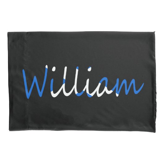 Elke naam bedekt met Schotse vlag pcnt Kussensloop (Voorkant)