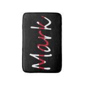 Elke naam bedekt op England Flag bmcnt Badmat (Voorkant Verticaal)