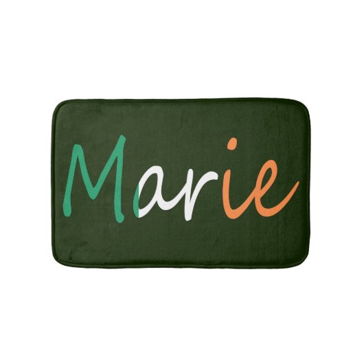 Elke naam bedekt op Irish Flag bmcnt Badmat (Voorkant)