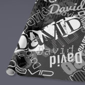 Elke naam  Creative Black & White Cadeaupapier