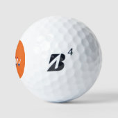 Elke naam die op de NLD-vlag op of be6 gbcnt wordt Golfballen (Logo)