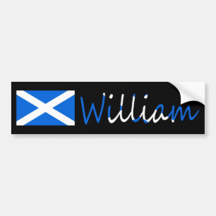 Elke naam die op de Schotse vlag wordt bedekt is a Bumpersticker