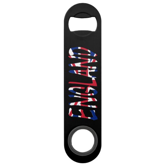 Elke naam die op Union Jack Flag wordt bedekt Speed Flessenopener (Achterkant)