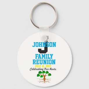 Elke naam Familie reünie met om het even welke Da Sleutelhanger