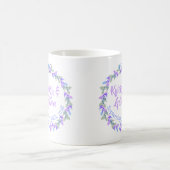 Elke naam Jubileum Floral Gift Mok (Center)