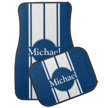 Elke naam of achtergrondkleur witte racestrepen