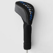 Elke naam op Schotse vlag dcnt Golfheadcover (Schuin)