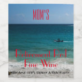 Elke naam Retirement Fine Wine Celebration Event - Wijn Etiket (Enkel label)