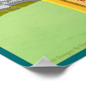 Elke nacht moet elke dag worden gelezen poster (Hoek)