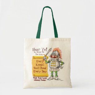 Elke nacht moet elke dag worden gelezen tote bag