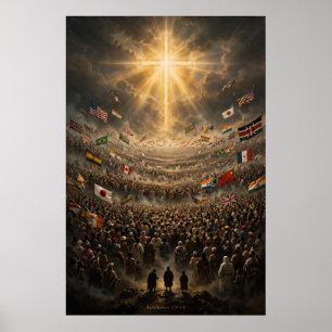 Elke Natie — De Menigte Poster