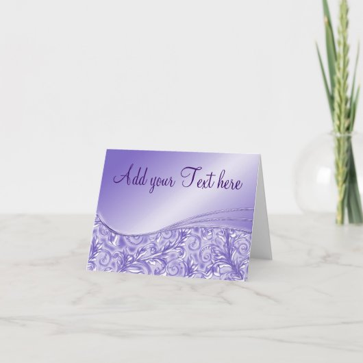 Elke Occasiekaart Dank u, verjaardag, uitnodiging (Voorkant)