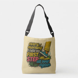 Elke Ochtend Eerste Stap Crossbody Tas
