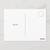 Elke olifant doet ertoe Golden Heart Elephant Paws Briefkaart (Achterkant)