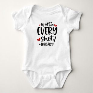 Elke opname waard Schattigee IVF Baby Romper