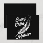 Elke Oranje Dag Kind Vriendelijkheid Materie 2024 Briefkaart (Voorkant / Achterkant)