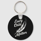 Elke Oranje Dag Kind Vriendelijkheid Materie 2024 Sleutelhanger (Voorkant)